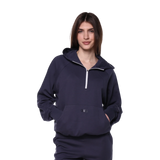 SS25 Quarter-Zip Hoodie SET for Women