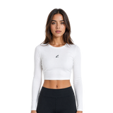 Long Sleeve Slim Fit Crop Top