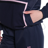 Quarter-Zip Nylon Cargo Jacket