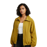 Puffed Windbreaker Jacket