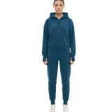 SS'26 Quarter-Zip Hoodie Set for Women