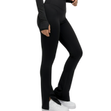 Black Medium-Flare Leggings