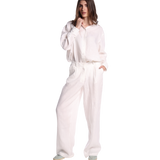 The Classic Long Heavy Linen Set for Women