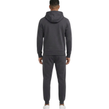 Full-Zip Label Hoodie Set for Men