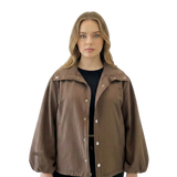 Puffed Windbreaker Jacket