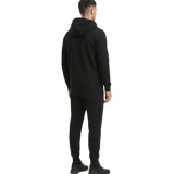Full-Zip Label Hoodie Set for Men