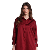 Cross Poplin Shirt for Women