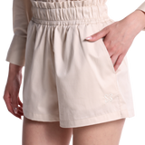 Cross Poplin Shorts for Women