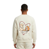 DUA "Thjesht te du" Oversize Sweatshirt for Men