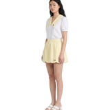 "Azul De Oro" Poplin Bubble Skirt Set for Women