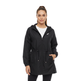 Full Zip Nylon Jacket for Women