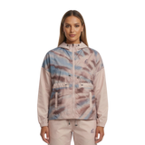 Tie-Dye Nylon Jacket for Women