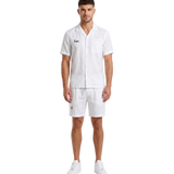 Azul De Oro "White" Short Linen Set for Men