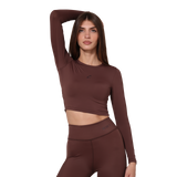 Long Sleeve Crop Top