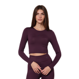 Long Sleeve Crop Top