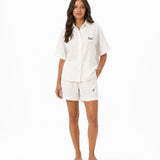 Azul De Oro "Off White" Short Linen Set for Women