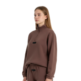 FNDTN Quarter-Zip Sweatshirt for Women