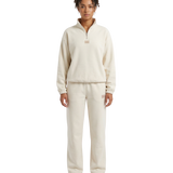 FNDTN Quarter-Zip Sweatshirt Set for Women