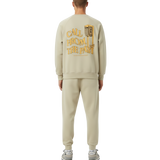 CO90'S "Ivory" Oversize Sweatshirt Set for Men