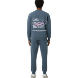 CO90'S "Jeans" Oversize Sweatshirt Set for Men