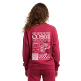 CO90'S "Popstar" Oversize Sweatshirt for Women