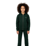 WISEMOUNT Full-Zip Hoodie Set for Girls