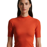 Turtleneck Slim Shirt For Women