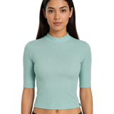 Turtleneck Slim Shirt For Women