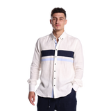 Two Colors Linen Shirt for Men