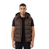 Label Puffer Vest for Man
